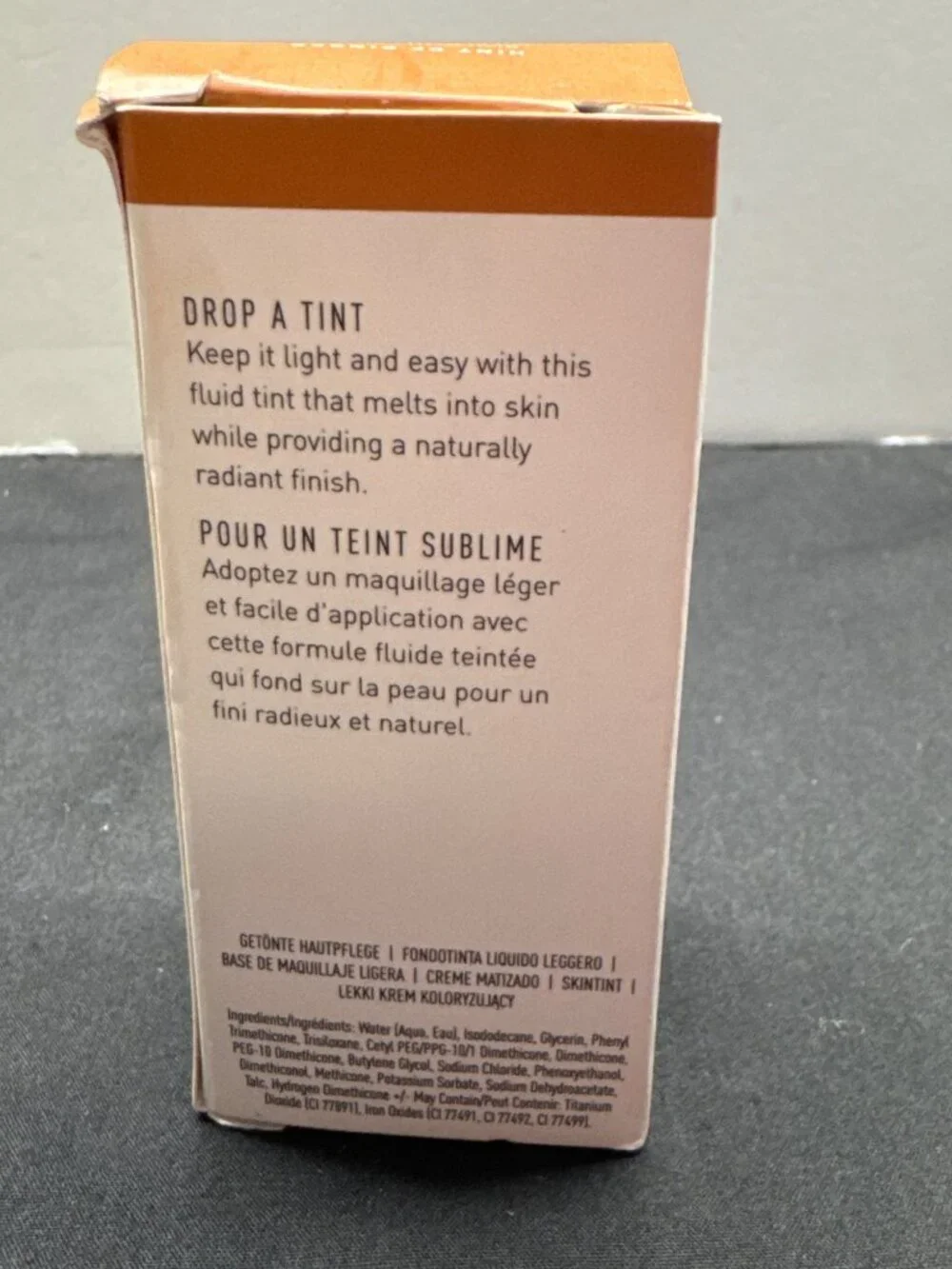 Morphe 2 Hint Hint Skin Tint Sheer To Medium Coverage Vegan Lightweight 30mL Hin
